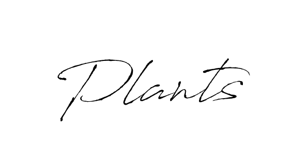 How to Draw Plants signature style? Antro_Vectra is a latest design signature styles for name Plants. Plants signature style 6 images and pictures png