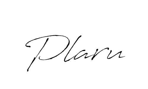 Use a signature maker to create a handwritten signature online. With this signature software, you can design (Antro_Vectra) your own signature for name Plaru. Plaru signature style 6 images and pictures png