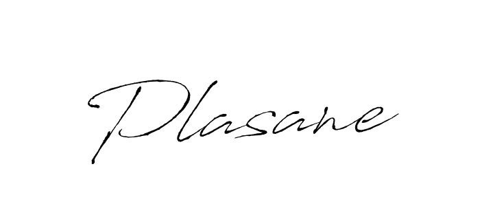 Design your own signature with our free online signature maker. With this signature software, you can create a handwritten (Antro_Vectra) signature for name Plasane. Plasane signature style 6 images and pictures png