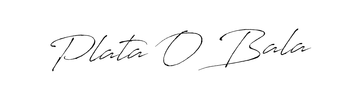 if you are searching for the best signature style for your name Plata O Bala. so please give up your signature search. here we have designed multiple signature styles  using Antro_Vectra. Plata O Bala signature style 6 images and pictures png