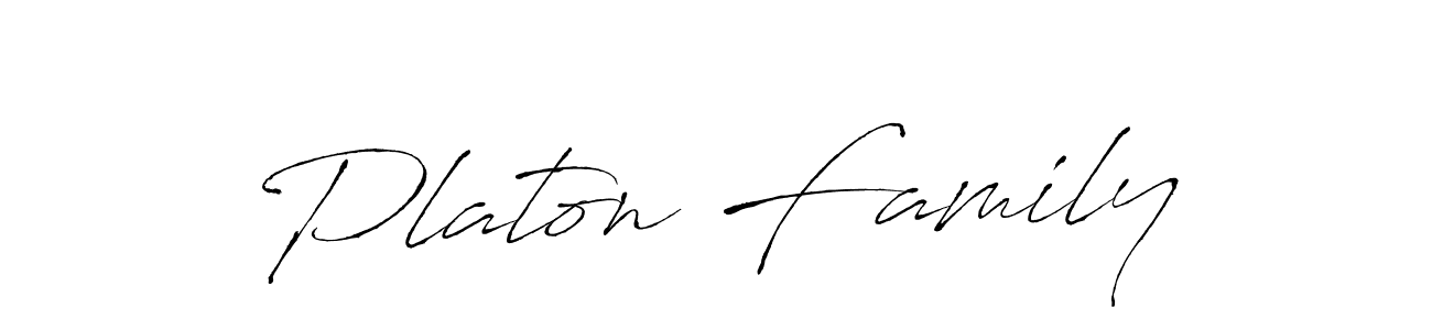 The best way (Antro_Vectra) to make a short signature is to pick only two or three words in your name. The name Platon Family include a total of six letters. For converting this name. Platon Family signature style 6 images and pictures png