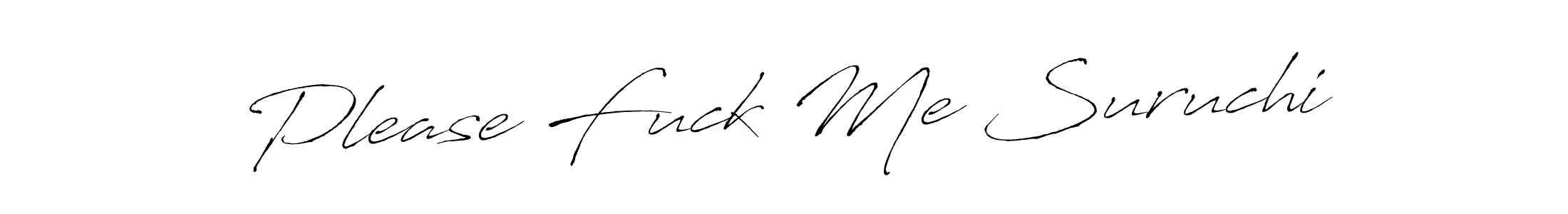 Please Fuck Me Suruchi stylish signature style. Best Handwritten Sign (Antro_Vectra) for my name. Handwritten Signature Collection Ideas for my name Please Fuck Me Suruchi. Please Fuck Me Suruchi signature style 6 images and pictures png