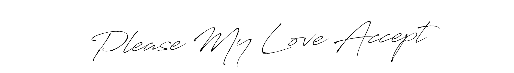 The best way (Antro_Vectra) to make a short signature is to pick only two or three words in your name. The name Please My Love Accept include a total of six letters. For converting this name. Please My Love Accept signature style 6 images and pictures png