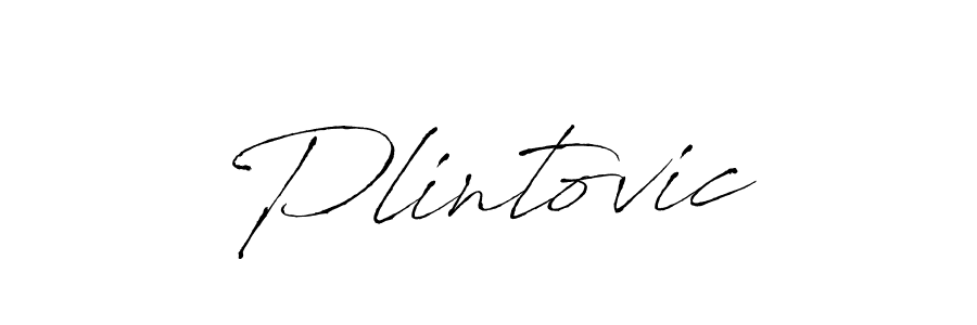 Also we have Plintovic name is the best signature style. Create professional handwritten signature collection using Antro_Vectra autograph style. Plintovic signature style 6 images and pictures png