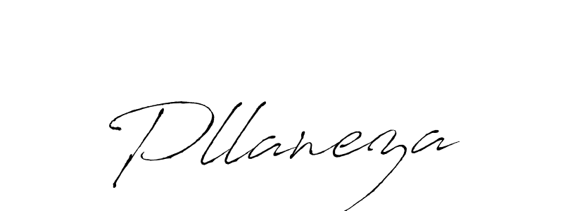 How to make Pllaneza signature? Antro_Vectra is a professional autograph style. Create handwritten signature for Pllaneza name. Pllaneza signature style 6 images and pictures png