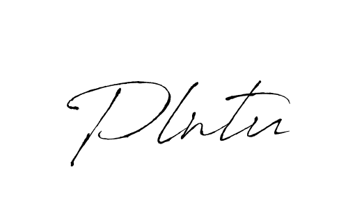Design your own signature with our free online signature maker. With this signature software, you can create a handwritten (Antro_Vectra) signature for name Plntu. Plntu signature style 6 images and pictures png