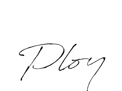 The best way (Antro_Vectra) to make a short signature is to pick only two or three words in your name. The name Ploy include a total of six letters. For converting this name. Ploy signature style 6 images and pictures png