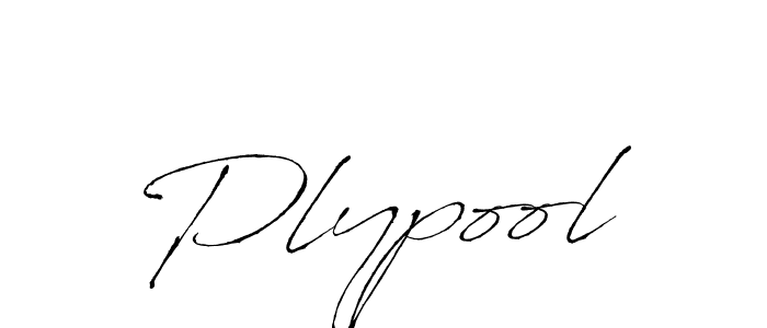 Design your own signature with our free online signature maker. With this signature software, you can create a handwritten (Antro_Vectra) signature for name Plypool. Plypool signature style 6 images and pictures png