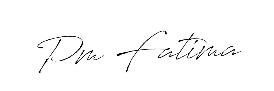 Also we have Pm Fatima name is the best signature style. Create professional handwritten signature collection using Antro_Vectra autograph style. Pm Fatima signature style 6 images and pictures png