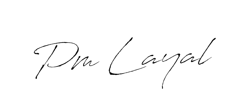 Best and Professional Signature Style for Pm Layal. Antro_Vectra Best Signature Style Collection. Pm Layal signature style 6 images and pictures png