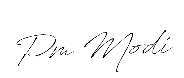 Use a signature maker to create a handwritten signature online. With this signature software, you can design (Antro_Vectra) your own signature for name Pm Modi. Pm Modi signature style 6 images and pictures png