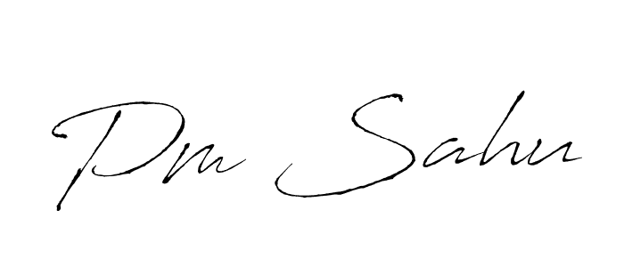 Here are the top 10 professional signature styles for the name Pm Sahu. These are the best autograph styles you can use for your name. Pm Sahu signature style 6 images and pictures png