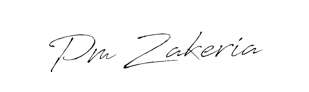 Similarly Antro_Vectra is the best handwritten signature design. Signature creator online .You can use it as an online autograph creator for name Pm Zakeria. Pm Zakeria signature style 6 images and pictures png