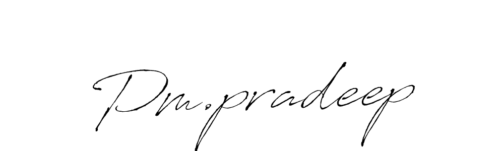 Also You can easily find your signature by using the search form. We will create Pm.pradeep name handwritten signature images for you free of cost using Antro_Vectra sign style. Pm.pradeep signature style 6 images and pictures png