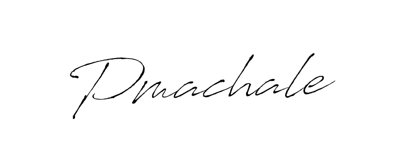 Make a beautiful signature design for name Pmachale. With this signature (Antro_Vectra) style, you can create a handwritten signature for free. Pmachale signature style 6 images and pictures png