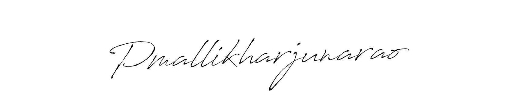 Also we have Pmallikharjunarao name is the best signature style. Create professional handwritten signature collection using Antro_Vectra autograph style. Pmallikharjunarao signature style 6 images and pictures png