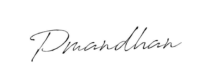 The best way (Antro_Vectra) to make a short signature is to pick only two or three words in your name. The name Pmandhan include a total of six letters. For converting this name. Pmandhan signature style 6 images and pictures png