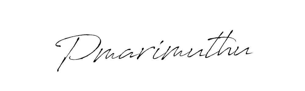 Make a beautiful signature design for name Pmarimuthu. With this signature (Antro_Vectra) style, you can create a handwritten signature for free. Pmarimuthu signature style 6 images and pictures png