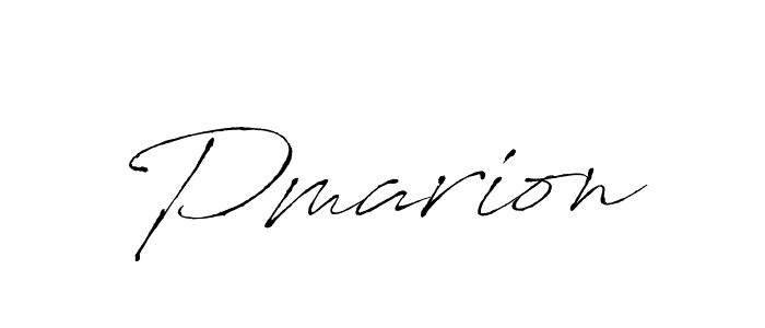 The best way (Antro_Vectra) to make a short signature is to pick only two or three words in your name. The name Pmarion include a total of six letters. For converting this name. Pmarion signature style 6 images and pictures png