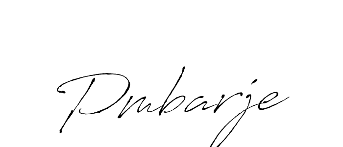 How to make Pmbarje name signature. Use Antro_Vectra style for creating short signs online. This is the latest handwritten sign. Pmbarje signature style 6 images and pictures png