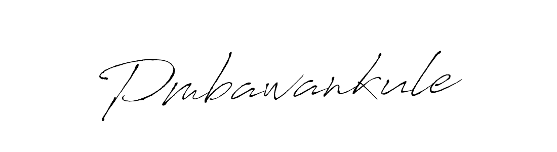 Use a signature maker to create a handwritten signature online. With this signature software, you can design (Antro_Vectra) your own signature for name Pmbawankule. Pmbawankule signature style 6 images and pictures png
