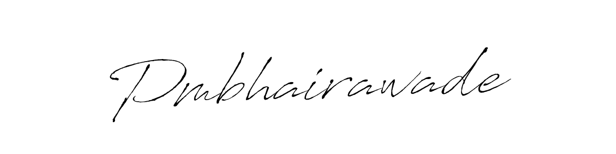 Use a signature maker to create a handwritten signature online. With this signature software, you can design (Antro_Vectra) your own signature for name Pmbhairawade. Pmbhairawade signature style 6 images and pictures png