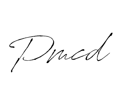 Also we have Pmcd name is the best signature style. Create professional handwritten signature collection using Antro_Vectra autograph style. Pmcd signature style 6 images and pictures png