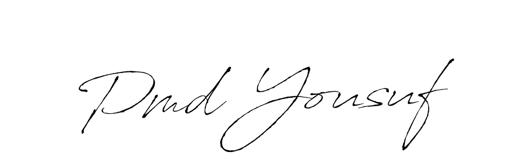 See photos of Pmd Yousuf official signature by Spectra . Check more albums & portfolios. Read reviews & check more about Antro_Vectra font. Pmd Yousuf signature style 6 images and pictures png