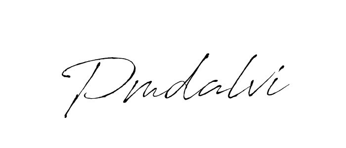 Make a beautiful signature design for name Pmdalvi. With this signature (Antro_Vectra) style, you can create a handwritten signature for free. Pmdalvi signature style 6 images and pictures png