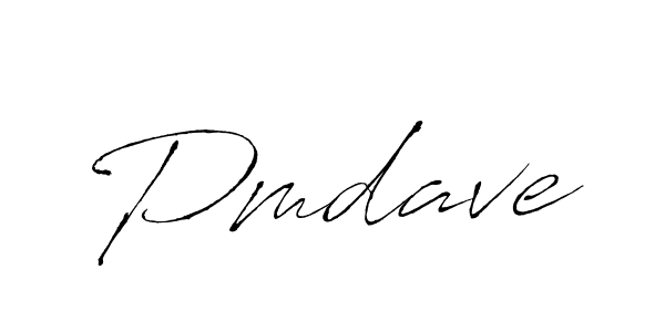 Design your own signature with our free online signature maker. With this signature software, you can create a handwritten (Antro_Vectra) signature for name Pmdave. Pmdave signature style 6 images and pictures png