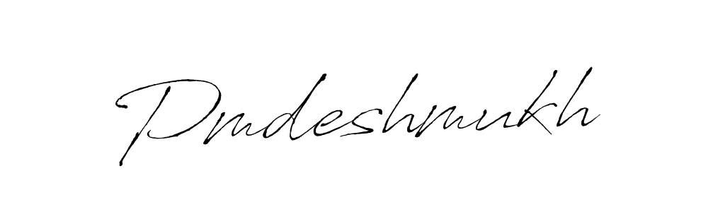 How to make Pmdeshmukh name signature. Use Antro_Vectra style for creating short signs online. This is the latest handwritten sign. Pmdeshmukh signature style 6 images and pictures png