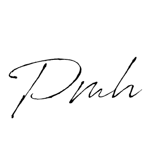 This is the best signature style for the Pmh name. Also you like these signature font (Antro_Vectra). Mix name signature. Pmh signature style 6 images and pictures png