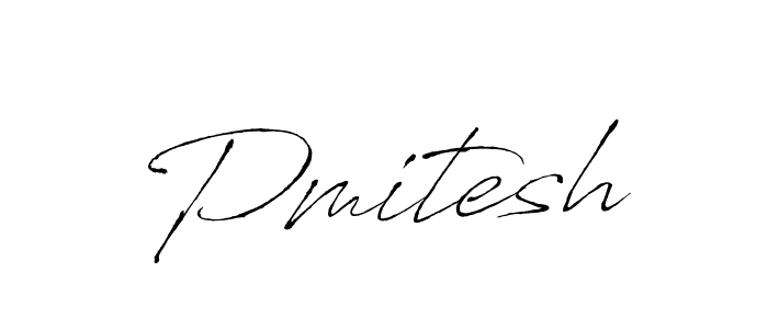 Create a beautiful signature design for name Pmitesh. With this signature (Antro_Vectra) fonts, you can make a handwritten signature for free. Pmitesh signature style 6 images and pictures png