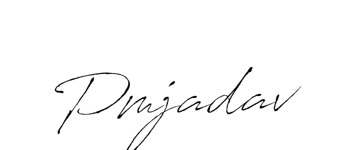 Also we have Pmjadav name is the best signature style. Create professional handwritten signature collection using Antro_Vectra autograph style. Pmjadav signature style 6 images and pictures png