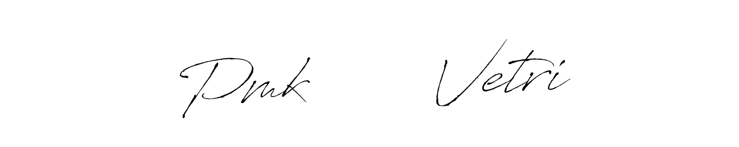 You should practise on your own different ways (Antro_Vectra) to write your name (Pmk       Vetri) in signature. don't let someone else do it for you. Pmk       Vetri signature style 6 images and pictures png