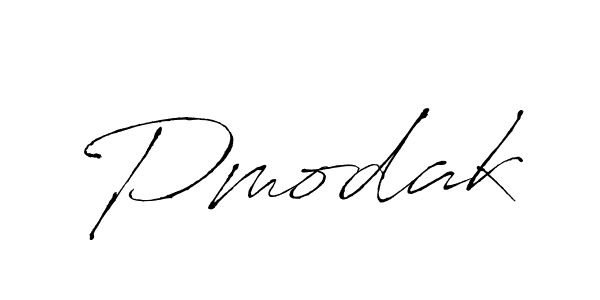 Also we have Pmodak name is the best signature style. Create professional handwritten signature collection using Antro_Vectra autograph style. Pmodak signature style 6 images and pictures png