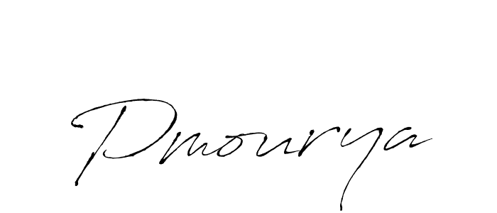 Use a signature maker to create a handwritten signature online. With this signature software, you can design (Antro_Vectra) your own signature for name Pmourya. Pmourya signature style 6 images and pictures png