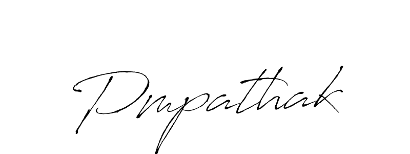 Design your own signature with our free online signature maker. With this signature software, you can create a handwritten (Antro_Vectra) signature for name Pmpathak. Pmpathak signature style 6 images and pictures png