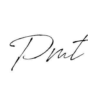 You should practise on your own different ways (Antro_Vectra) to write your name (Pmt) in signature. don't let someone else do it for you. Pmt signature style 6 images and pictures png