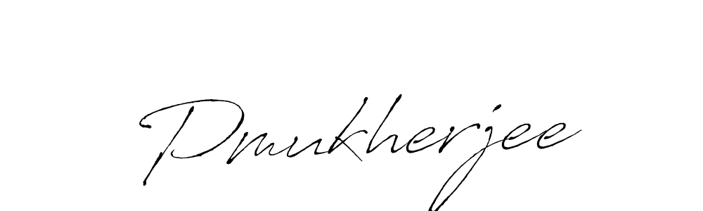 How to make Pmukherjee signature? Antro_Vectra is a professional autograph style. Create handwritten signature for Pmukherjee name. Pmukherjee signature style 6 images and pictures png