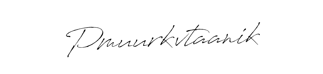 Antro_Vectra is a professional signature style that is perfect for those who want to add a touch of class to their signature. It is also a great choice for those who want to make their signature more unique. Get Pmuurkvtaanik name to fancy signature for free. Pmuurkvtaanik signature style 6 images and pictures png