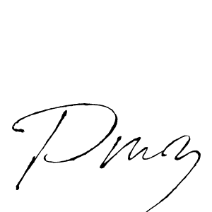 Make a beautiful signature design for name Pmz. Use this online signature maker to create a handwritten signature for free. Pmz signature style 6 images and pictures png