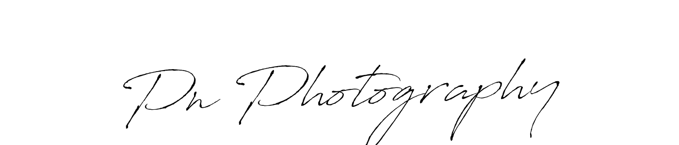 Create a beautiful signature design for name Pn Photography. With this signature (Antro_Vectra) fonts, you can make a handwritten signature for free. Pn Photography signature style 6 images and pictures png