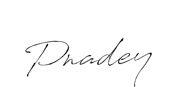 Design your own signature with our free online signature maker. With this signature software, you can create a handwritten (Antro_Vectra) signature for name Pnadey. Pnadey signature style 6 images and pictures png