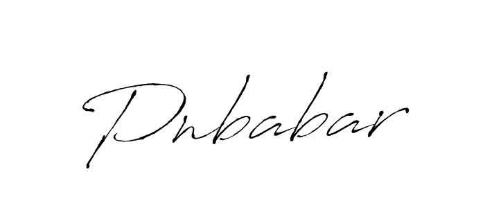 Create a beautiful signature design for name Pnbabar. With this signature (Antro_Vectra) fonts, you can make a handwritten signature for free. Pnbabar signature style 6 images and pictures png