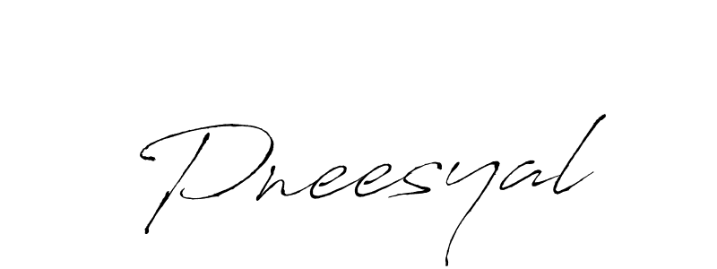 Make a beautiful signature design for name Pneesyal. With this signature (Antro_Vectra) style, you can create a handwritten signature for free. Pneesyal signature style 6 images and pictures png