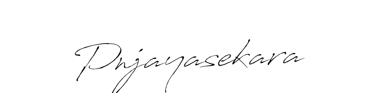 Create a beautiful signature design for name Pnjayasekara. With this signature (Antro_Vectra) fonts, you can make a handwritten signature for free. Pnjayasekara signature style 6 images and pictures png