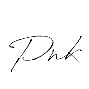 Pnk stylish signature style. Best Handwritten Sign (Antro_Vectra) for my name. Handwritten Signature Collection Ideas for my name Pnk. Pnk signature style 6 images and pictures png