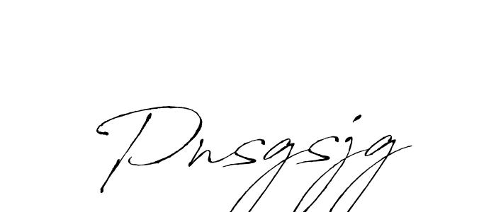 You should practise on your own different ways (Antro_Vectra) to write your name (Pnsgsjg) in signature. don't let someone else do it for you. Pnsgsjg signature style 6 images and pictures png