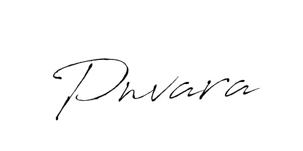 How to make Pnvara signature? Antro_Vectra is a professional autograph style. Create handwritten signature for Pnvara name. Pnvara signature style 6 images and pictures png